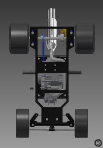 fahrende Bierkiste CAD-Modell Unterseite