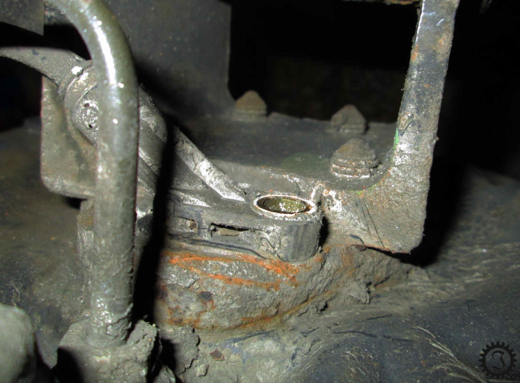 ABS Sensor hinten wechseln Golf III Jones' Werkstatt