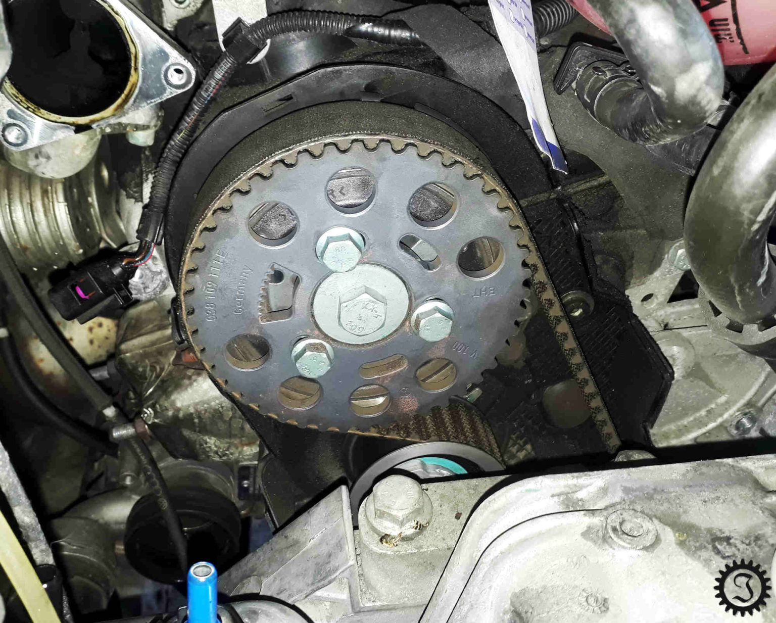 Zahnriemenwechsel beim Audi A3 8P 1.9 TDI Jones' Werkstatt