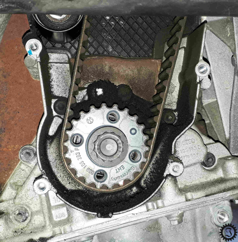 A3 8P Zahnriemenwechsel 42 Jones' Werkstatt