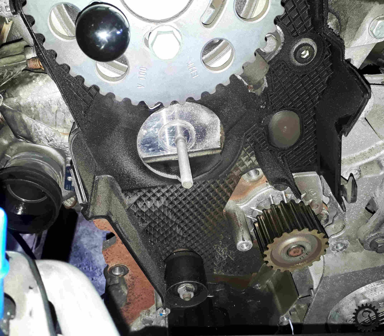 A3 8P Zahnriemenwechsel 53 Jones' Werkstatt